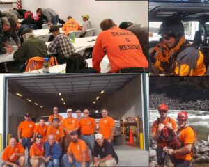 Elmore County Search & Rescue. We are a group of volunteers who donate our time and equipment to help those who may be in trouble. We search for lost and missing persons and provide outdoor safety education.